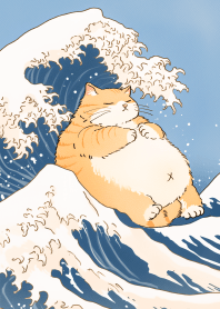 浮世絵猫が再登場！