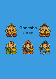 행운과 부의 신, 가네샤(써니 블루)