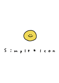 Icon. Smile. White.