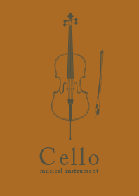 Cello gakki bronze