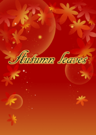 Autumn leaves and autumn item JP