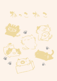 moni nekkoneko dull color yellow