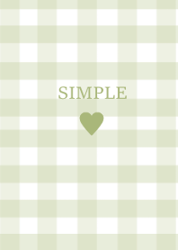 SIMPLE HEART_check muscat(JP)