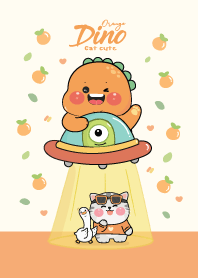 ไดโน & เหมี้ยวรักส้ม :D