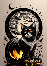 浮世絵万聖節猫 7c5048