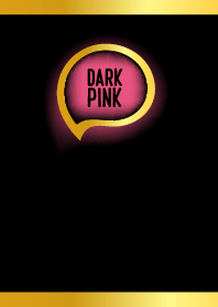 Dark Pink Gold In Black Theme
