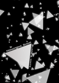 Monotone Shine Black & white