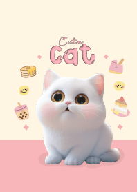 Cat it's cute : pink