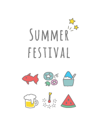 Summer festival =White=