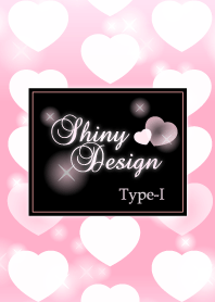 Shiny Design Type-I Baby Pink Heart