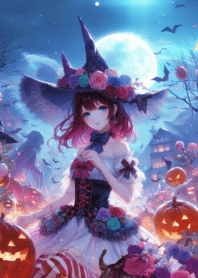 cute little witch halloween V. 32