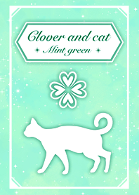 Clover and cat mint green