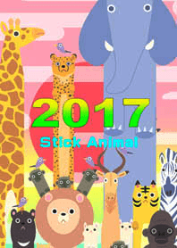 Stick animal 2017-2