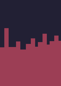 pixel art city wine red