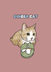 gingercat6 / pale pink