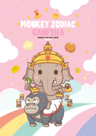 Ganesha & Monkey Zodiac _ Business