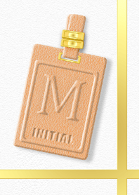 Initial M / Leather