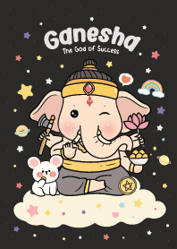Ganesha : The God Of Success (Black)