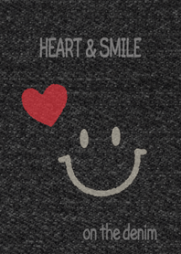 デニムにハート＆スマイル