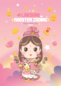 Lakshmi & Rooster Zodiac - Wealth