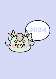 祝賀新年　黃道十二宮 龙 -2024- 5
