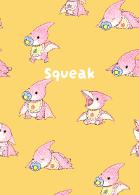 Baby Dinosaur03 light yellow