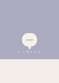 SIMPLE(beige purple)V.1704b
