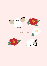 シマエナガ　椿28