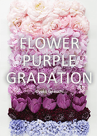 紫色花朵渐变