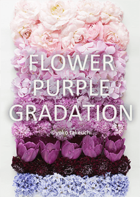 FLOWER PURPLE GRADATION