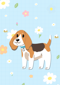 Love me, love my dog. (beagle)