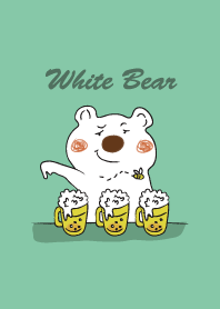 white bear coming