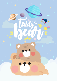 Teddy Bear Galaxy Sky