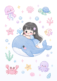 The Little Girl and the Whale (Pp)