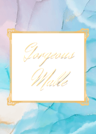 Gorgeous marble Theme blue violet ver.