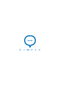 SIMPLE(white blue)V.1105b