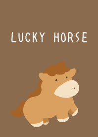 LUCKY HORSE THEME/BROWN