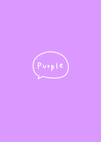 Do not get tired of. Purple white.