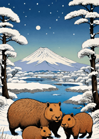 Ukiyo-e - Capybara 3EBc28