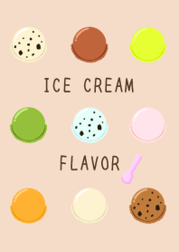 ICE CREAM FLAVOR/PINK BEIGE