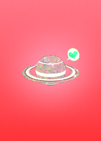 恋愛運が上がる土星オレンジ