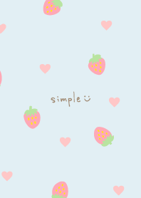 pink strawberry heart17 from Japan