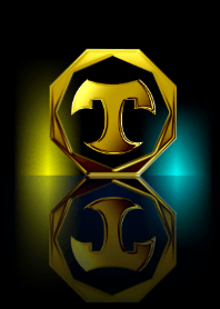 華麗なる金「Ｔ」（水面鏡）