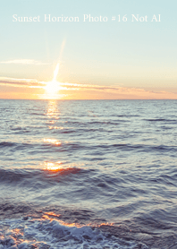 Sunset Horizon Photo #16 Not AI