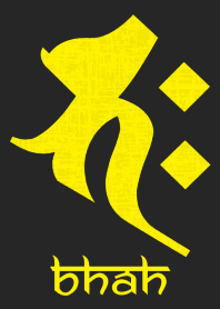 BONJI [bhaH] BLACK YELLOW (0116