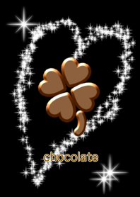 幸運の四葉クローバー　ダイヤモンドチョコ