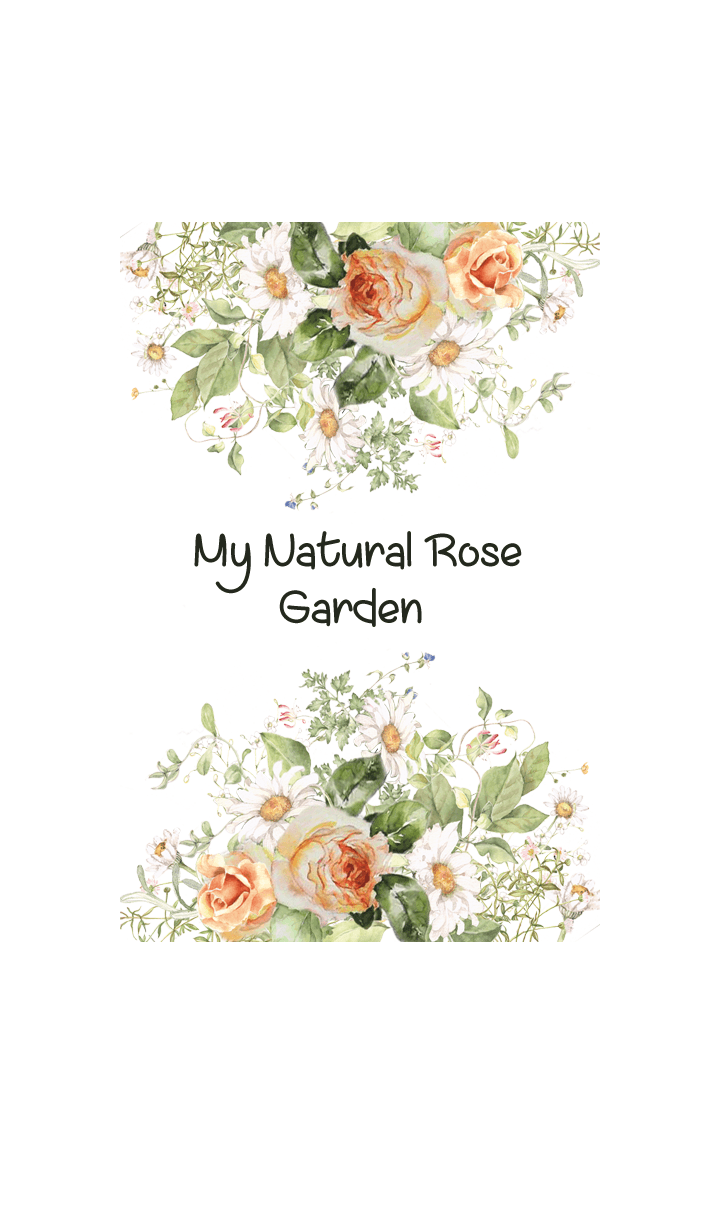 My natural rose garden