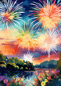 Beautiful Fireworks Theme#19