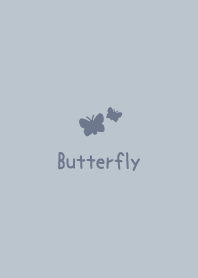 Butterfly-Dullness Blue