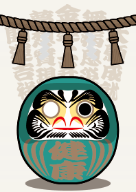 BLESSING DARUMA 2.0 GREEN EDITION
